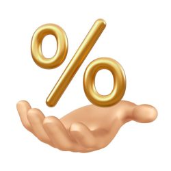 percentage-symbol-in-hand-golden-percent-icon-isolated-on-transparent-background-percentage-discount-concept-realistic-3d-illustration-vector
